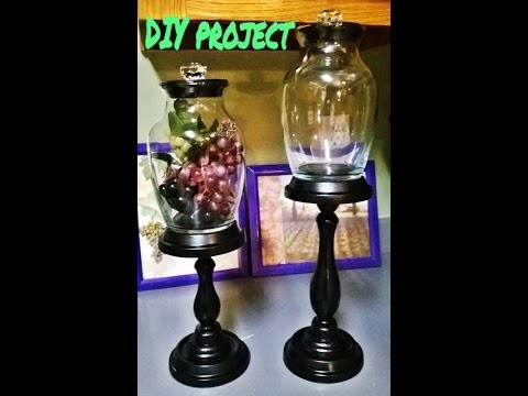 DIY Project: How I Made These Candleholder Vases
