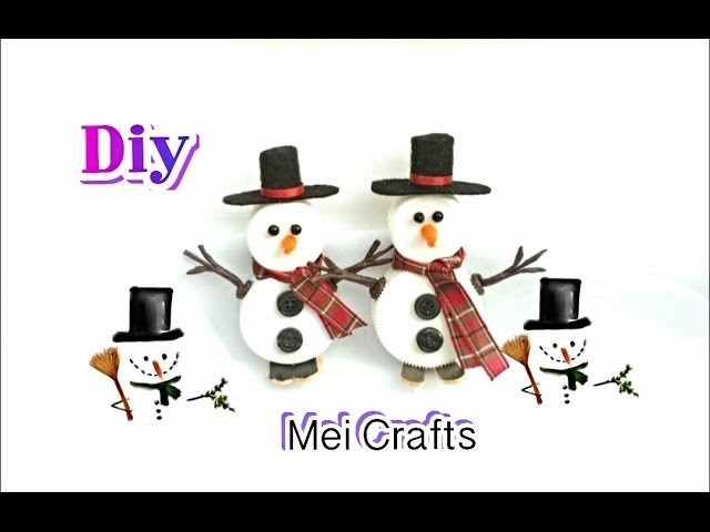 Diy: snowman