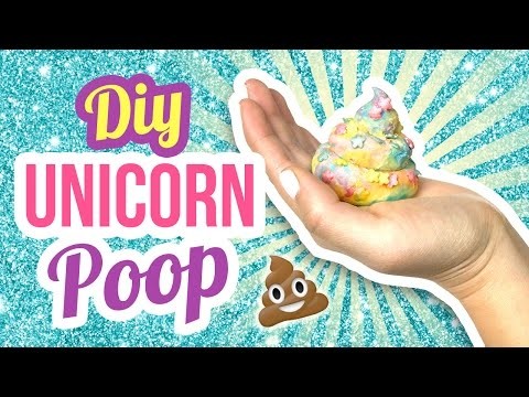 DIY Sparkly Unicorn Poop!! Easy LUSH-Inspired Soap Clay Bars
