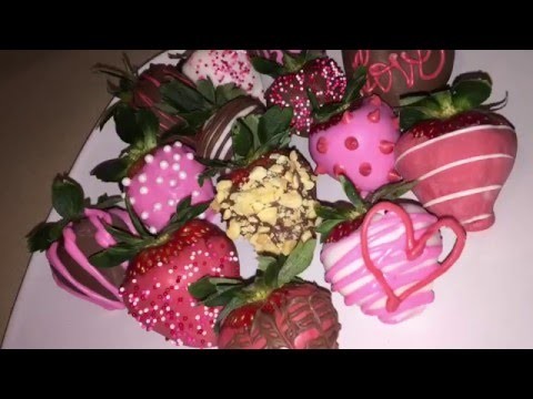 DIY Valentine's Strawberries