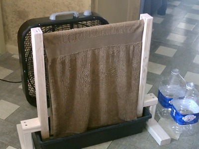 Homemade Evap. Air Cooler! - The DIY "Planter Box" AC (air cooler) - up to 30F drop! - Easy Instr.