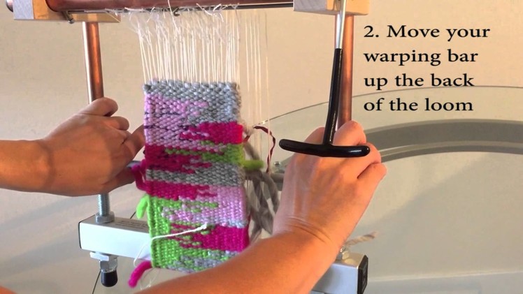 How To Advance Your Weaving on a Mirrix Loom
