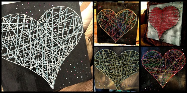 How To Do String Art. .#1 Project