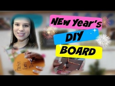 How to Keep a New Year's Resolution DIY Board
