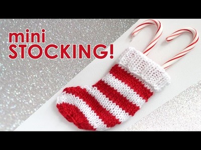How to Knit a Mini STOCKING: Quick Knit for the Holidays