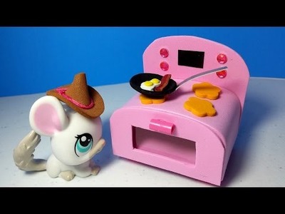 How to Make an LPS Stove Oven : Doll Kitchen DIY