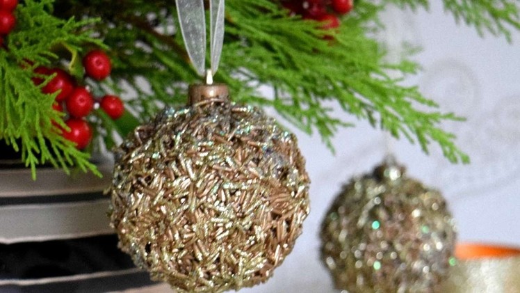 How To Turn Old Decorations Into A New Ornament - DIY Home Tutorial - Guidecentral