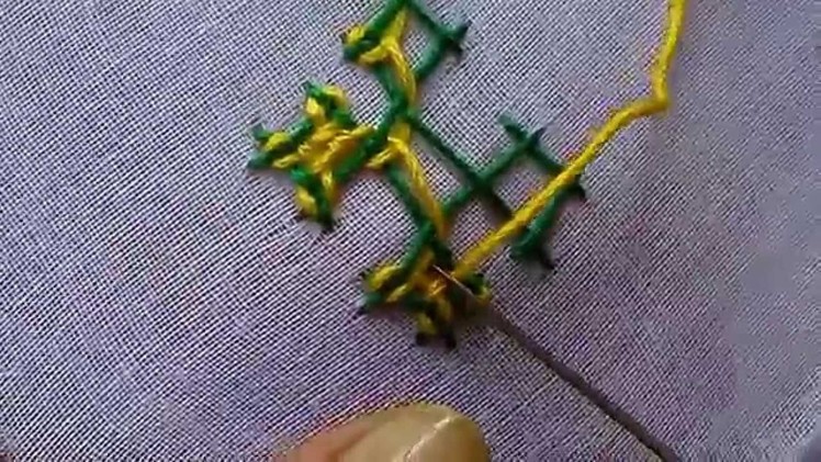 Kutch work or Kachchi Embroidery Tutorial  PART-2