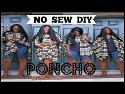 No SEW DIY Poncho! ||RbyRachaelRae