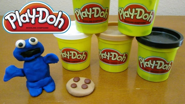 Play-Doh Cookie Monster | Fun & Easy Play Doh How To DIY!