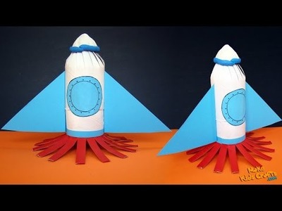 Space Rocket - Kids Crafts DIY