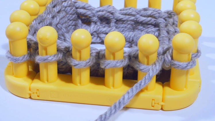 Zippy Loom- How to knit the Brim