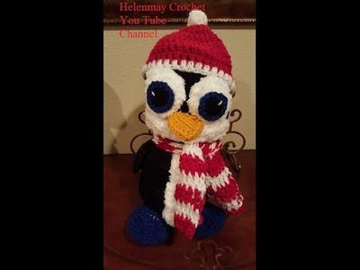 Crochet Amigurumi Penguin Part 2 of 2 DIY tutorial