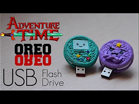 DIY Adventure Time Oreo USB Flash Drive | PAUADELL
