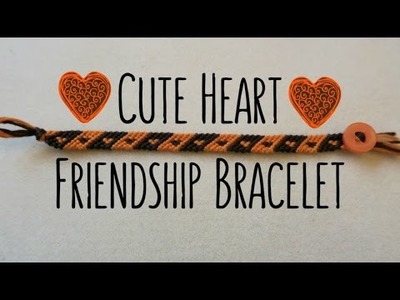 DIY Cute Small Heart Bracelet: BB Pattern #7911. Friendship Bracelets. ¦ The Corner of Craft