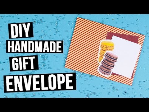 DIY Handmade Gift Envelope