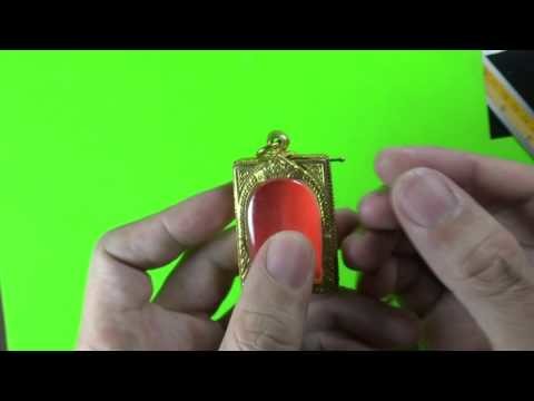 DIY  How to Open THAILAND Buddish Amulet Frame Case Get off & Change Handmade