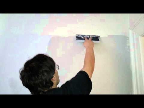 Diy how to remove wall texture orange peel 2nd coat