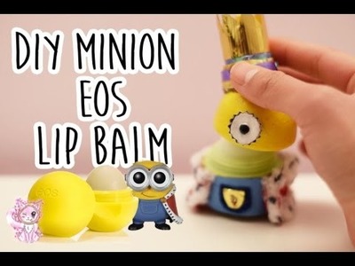 DIY minion EOS lip balm! King Bob inspired