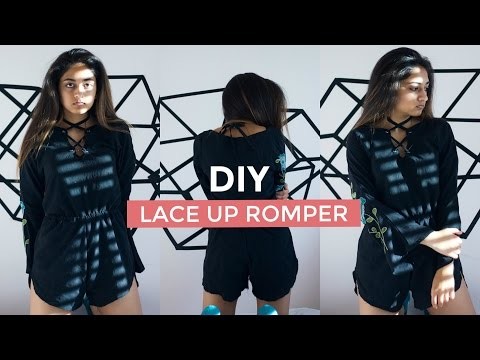 DIY NASTY GAL INSPIRED ROMPER | pacifically