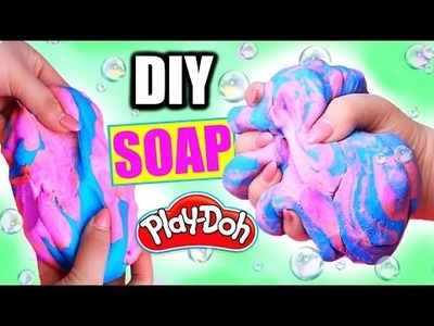 DIY PLAYDOUGH SOAP! How To Make Squishy Play-Doh Soap!