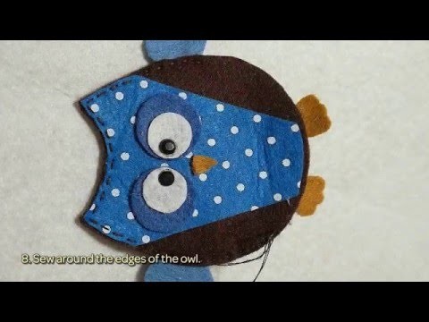 How To Make A Beautiful Felt Owl - DIY Crafts Tutorial - Guidecentral