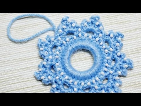 How To Make A Crocheted Snowflake Christmas Ornament - DIY Crafts Tutorial - Guidecentral