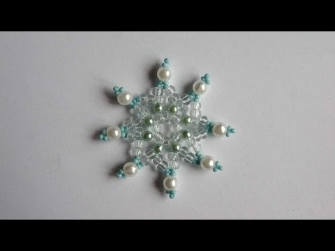How To Make A Crystal Bead Snowflake - DIY Crafts Tutorial - Guidecentral