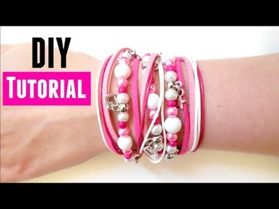 How to Make a Wrap Bracelet - DIY Jewelry making