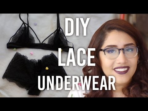 How to Make Lacy Undergarments : DIY