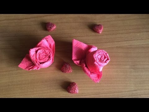 How To Make Nice Rose Napkins - DIY Crafts Tutorial - Guidecentral