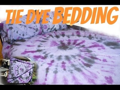 Tie Dye Bedding | DIY with me