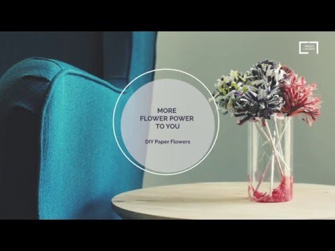 #ULcraftyfox | DIY Paper Flowers