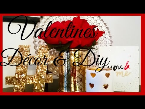 Valentines Decor ~On A Budget~ $1.00 DIY