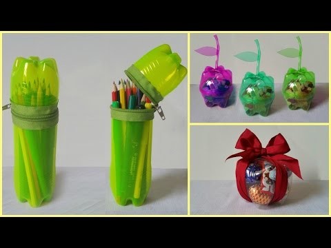 10 DIY Creative Ways to Reuse Plastic Bottles