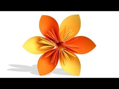 3D Origami Flower | DIY | Learn Origami | How To Make Easy Origami Flower