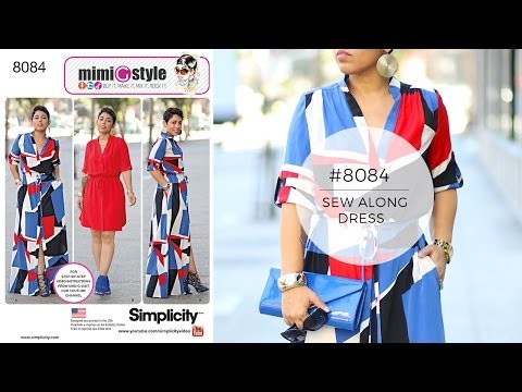 DIY Dress with Mimi G Style Simplicity 8084