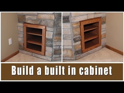 DIY Fireplace Built-In Cabinets