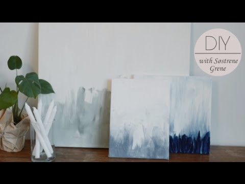 DIY: How to make art for your home by Søstrene Grene