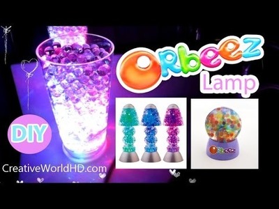DIY: How to Make Orbeez Color Changing Mood Lamp.Night Light for $3 Cheap and Easy by Creative World