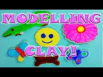 DIY: HOW TO MAKE SIMPLE MODELLING CLAY! WITH 2 EASY INGREDIENTS!