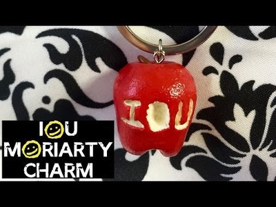 DIY IOU Moriarty apple charm POLYMER CLAY | BBC's Sherlock