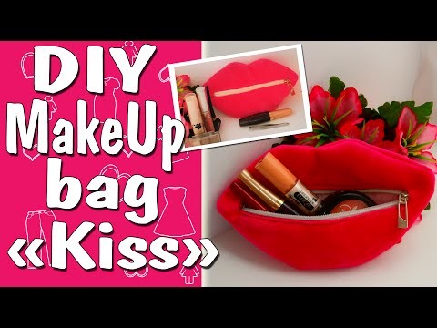 DIY Makeup Bag. How to make cosmetic bag?