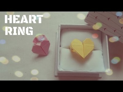 DIY - Origami Ring - Heart Ring