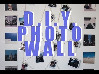 DIY Photo Wall