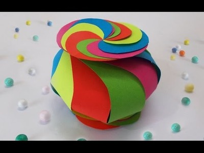 DIY Projects : How to Make Cute Twisted Paper Box I Easy DIY Crafts for Kids