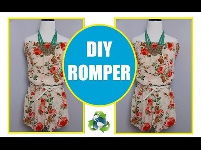 DIY Strapless Romper | Alterations