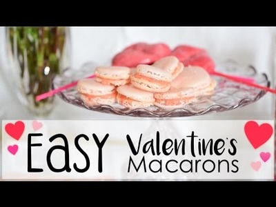 Easy + Delicious Homemade Macarons! | DIY Valentine's Day Gifts + Treats!
