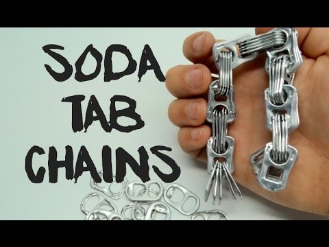 How to make a Chain with Coca-Cola tabs | your DIY |