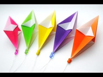 How To Make A Origami Paper Diamond  Easy-DIY Simple Origami Diamond Tutorial-Star